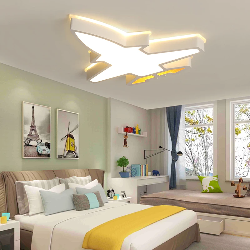 Мультфильм потолочные светильники Fly Dream современные светодиодные лампы для