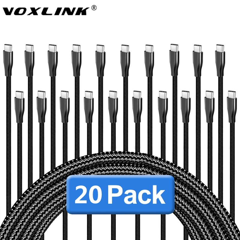 VOXLINK Тип usb C кабель для Xiaomi Redmi Note 7 USB функция быстрой зарядки мобильного телефона