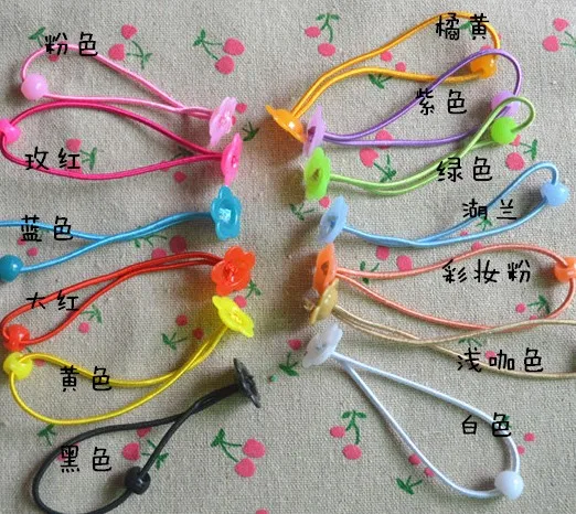 Новое поступление детские цветочные аксессуары для волос Детские эластичные