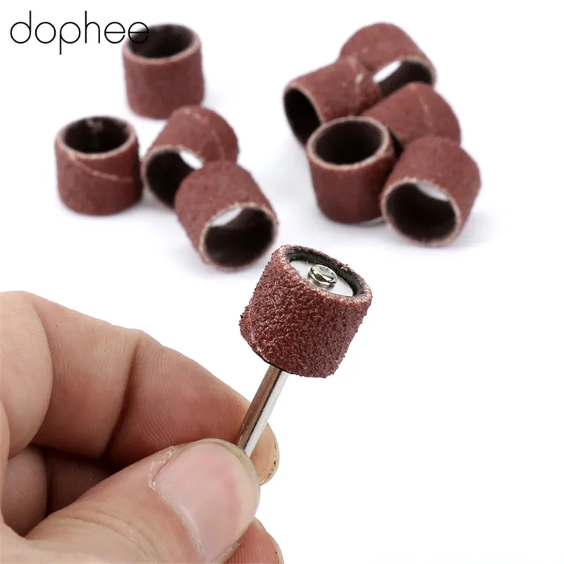 Dophee Dremel аксессуары 12 5 мм зернистость 80 # шлифовальные ленты + 3 17 шлифовальный