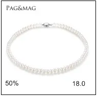 PAG& MAG горячая Распродажа, очаровательное 925 пробы Серебряное геометрическое CZ проложенное пресноводным жемчугом серьги-капли для женщин Классические Вечерние