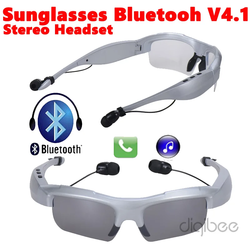2017 Новая мода стерео Беспроводной Bluetooth 4.1 Солнцезащитные очки для женщин