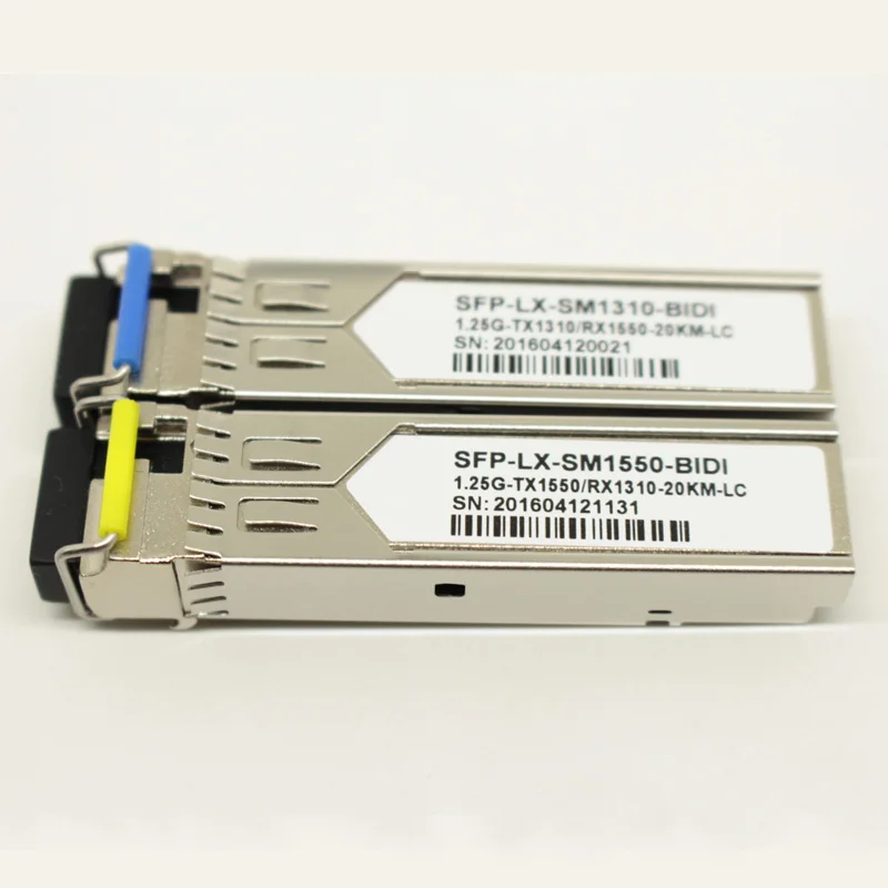 

SFP-GE-LX-BIDI 1,25G 2040 80 км оптический модуль Gigabit одномодовый оптоволоконный усилитель-преобразователь