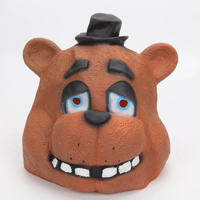 Five Nights At Freddy's mask FNAF foxy chica Freddy Fazbear маска медведя подарок для детей Хэллоуин вечерние украшения принадлежности