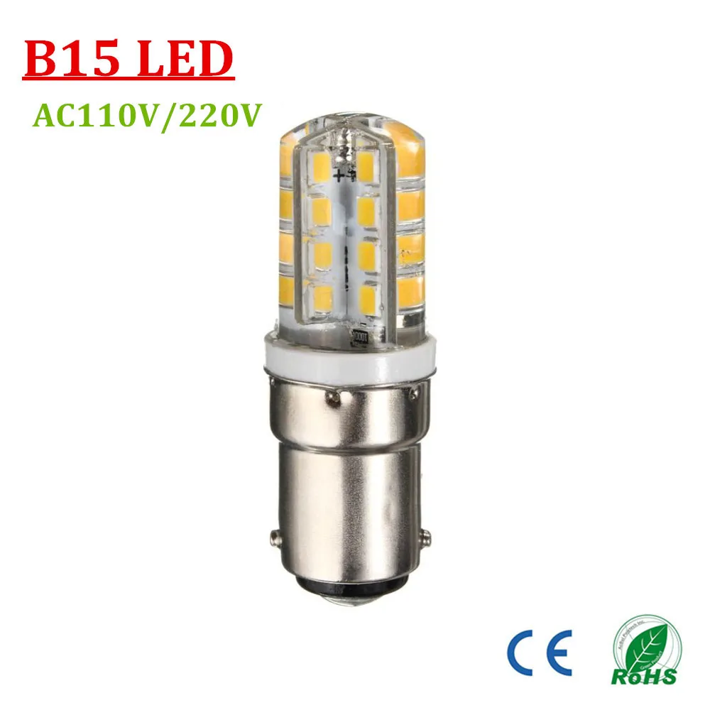X10 высокое качество B15 E12 E14 3 Вт 2835 SMD LED Кукуруза силикагель лампа Лампа Домашнее