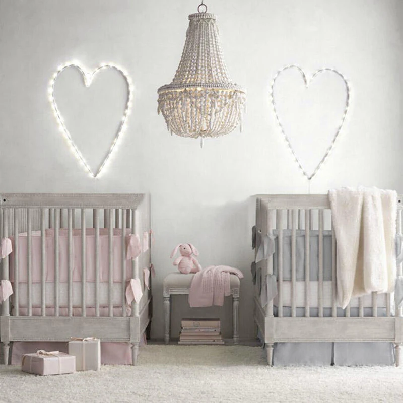 Французские деревянные подвесные светильники RH в стиле ретро американская