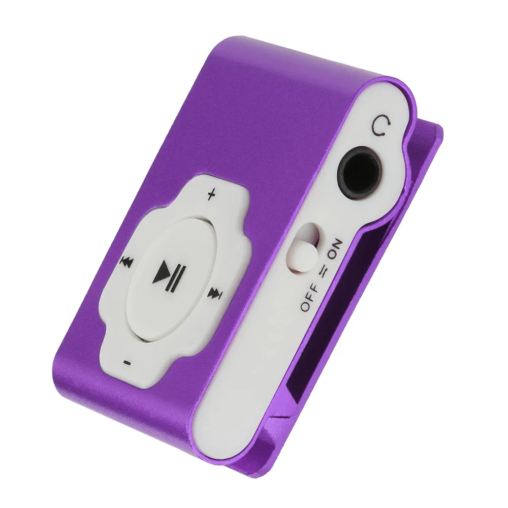 Мини Портативный USB MP3 плеер поддержка Micro SD TF карты 32 ГБ спортивный музыкальный