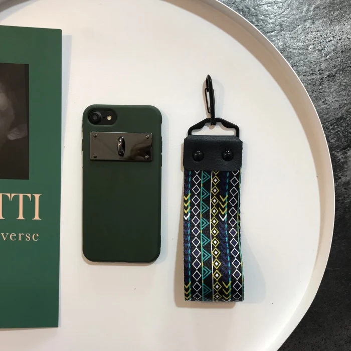 Новая футболка с национальным узором широкий ремешок чехол для iPhone X 8 7 плюс