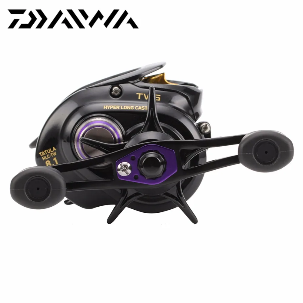 Daiwa TATULA HLC Оригинальный Baitcasting Рыболовная Катушка 7.3/8.1 220 г 8BB Морской Катушки