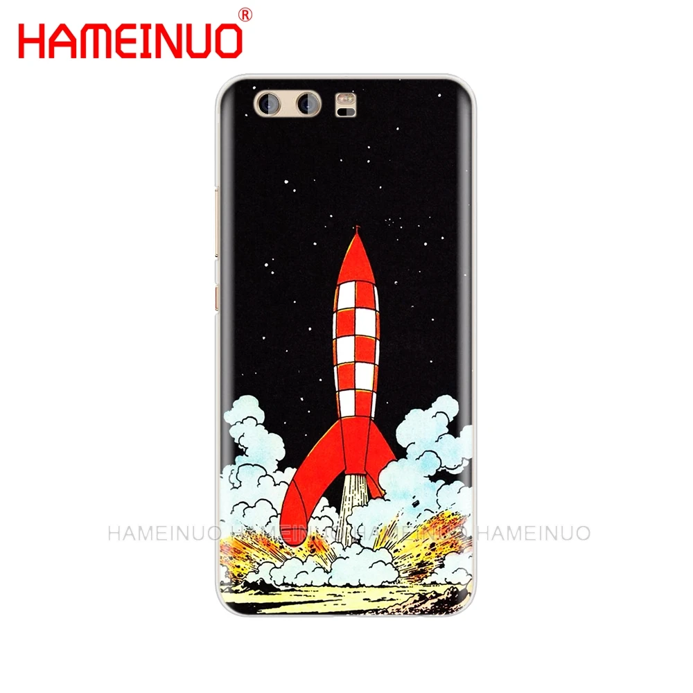 HAMEINUO Приключения Тинтина чехол для телефона huawei Ascend P7 P8 P9 P10 P20 lite plus pro G9 G8 G7