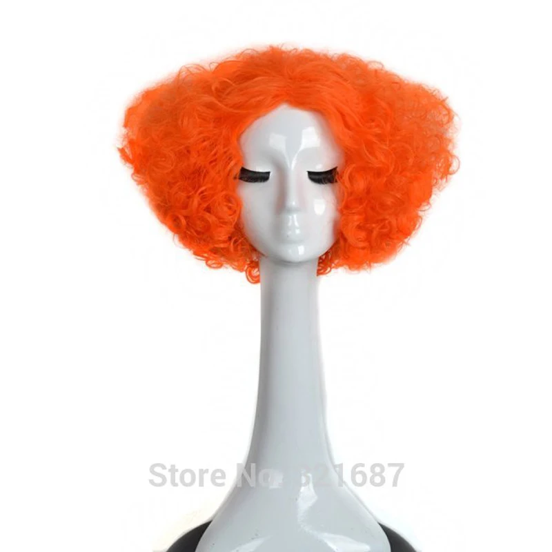 Ccutoo Mad Hatter/Tarrant Hightopp 12 &quotоранжевые кудрявые короткие женские синтетические