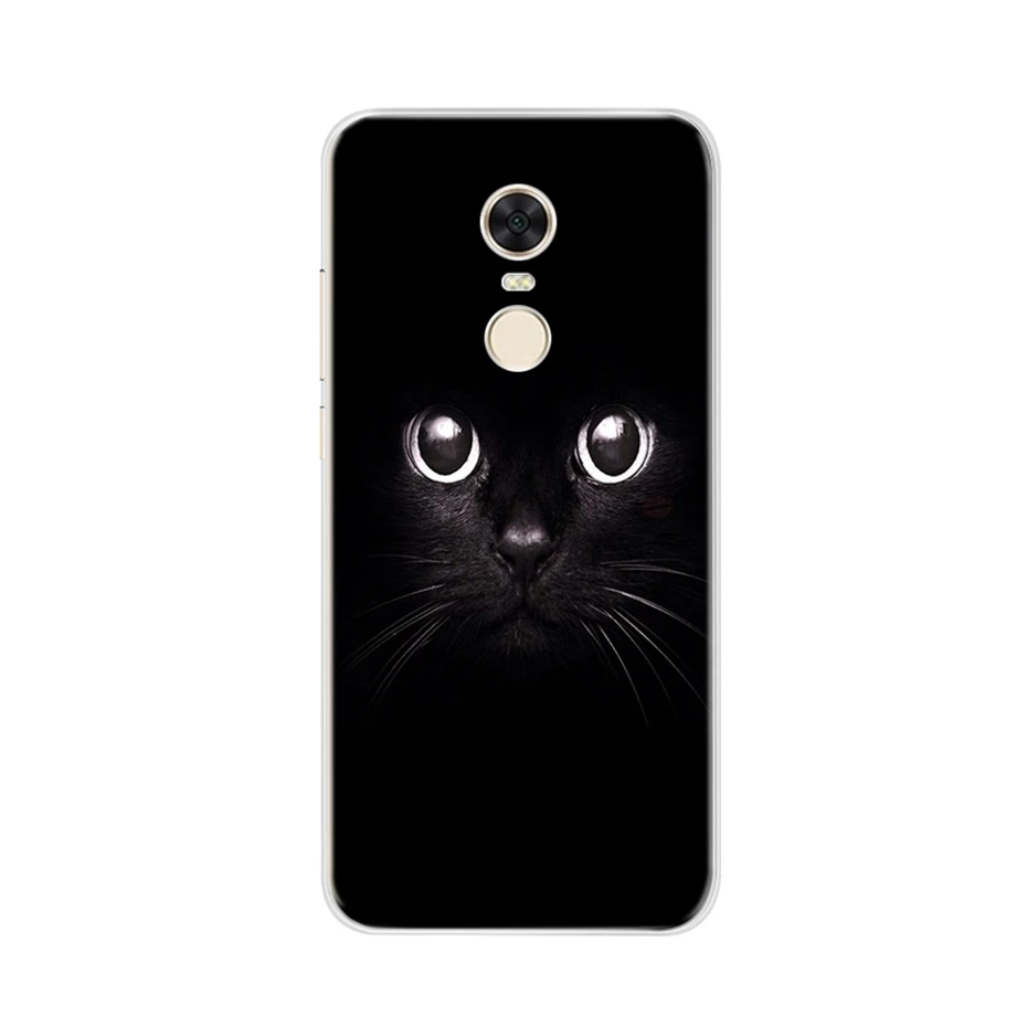 Небесно-голубой Для Coque Xiaomi Redmi Note 4 Чехол мультяшный Мягкий силиконовый чехол для защиты xiomi Xiaomi Redmi Note 4 4X чехол для телефона Fundas - Цвет: Небесно-голубой
