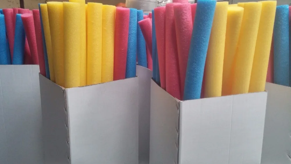 Полая плавающая пена EPE для бассейна лапша очки воды вспомогательное