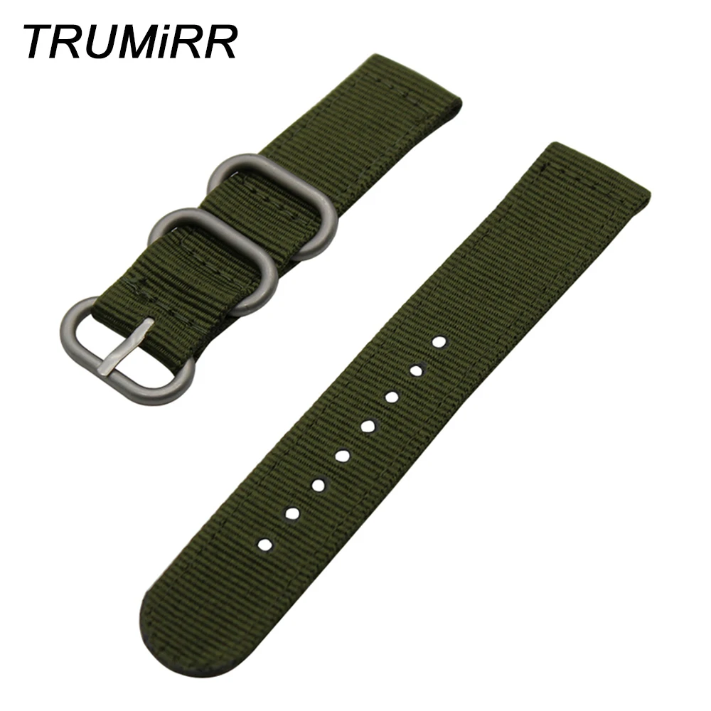 Ремешок нейлоновый для часов Casio BEM 302 307 501 506 517 EF MTP браслет с тканевым ремешком