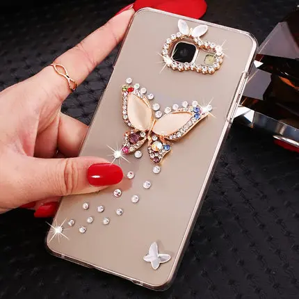 Роскошные 3D diamond чехол для Samsung Galaxy S2 S3 S4 S5 мини A3 A5 A7 S6 S7 S8 S9 плюс J1 J2 J3 J5 J7 2016 2017