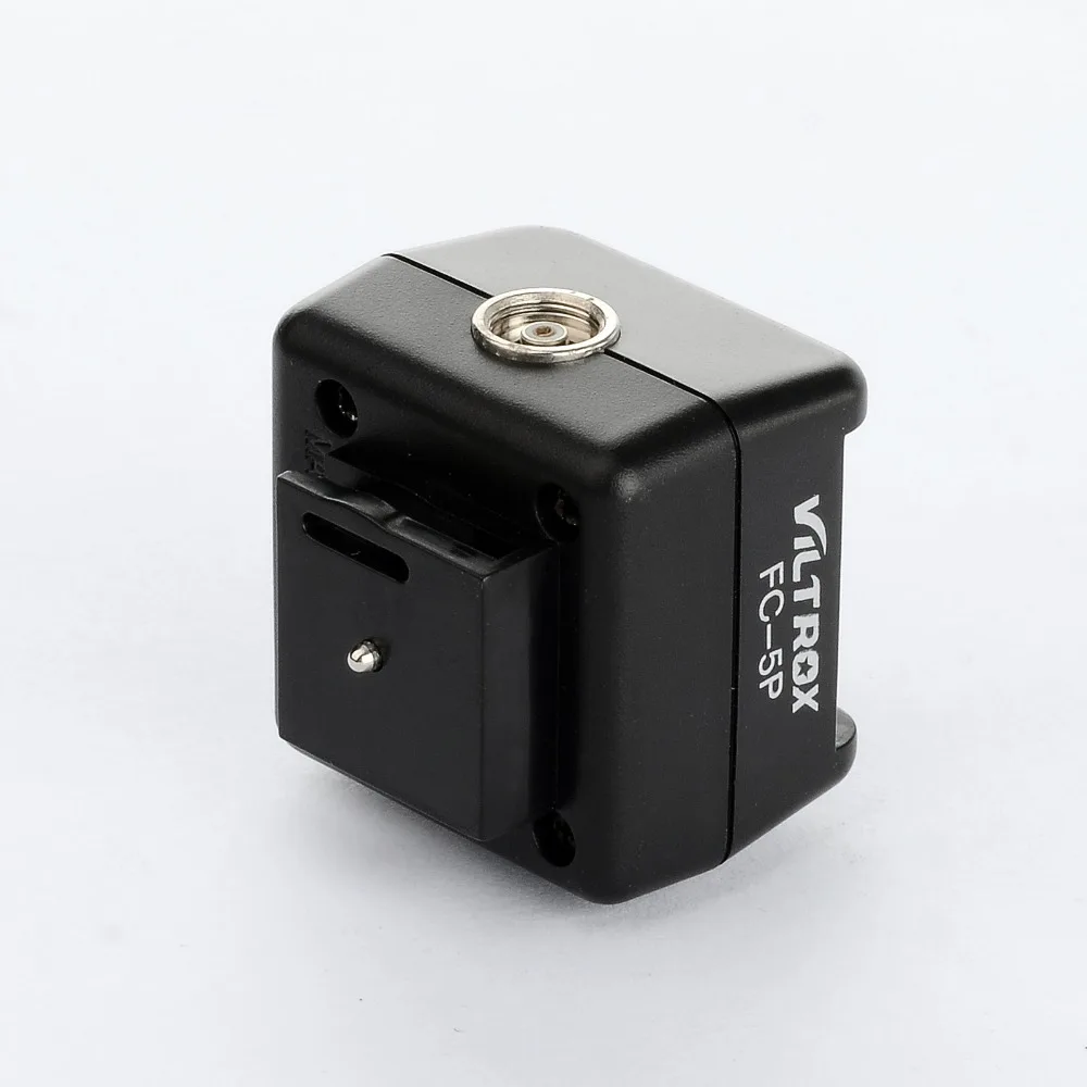 Viltrox FC-5P Горячий башмак Беспроводной Оптический Slave Flash Trigger адаптер ПК