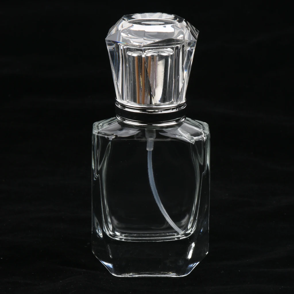 

Travel Glass Refillable Empty Cosmetic Makeup Perfume Sprayer Bottle 30ml
