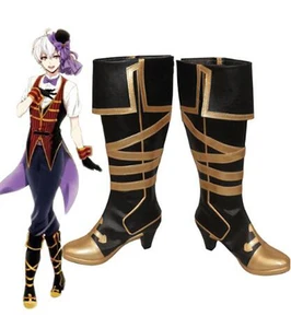 Idolish7 Sogo Osaka Cosplay Shoes Boots Anime Halloween Party Boots for Adult Women High Heel Shoes Accessories