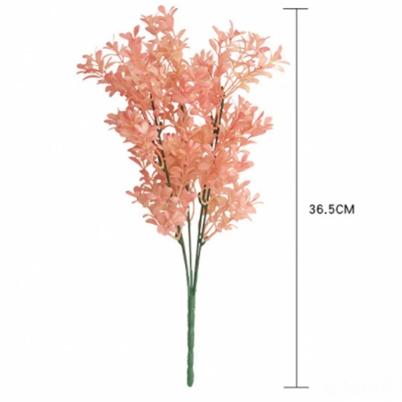 Pink melon seeds bunch plastic artificial flower home Christmas decor DIY wedding holding wall plant materials | Дом и сад