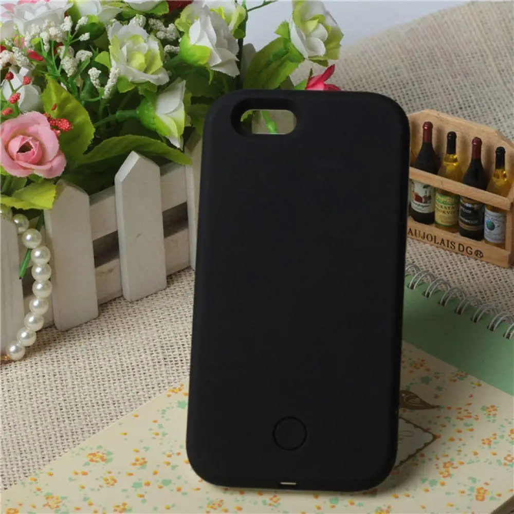Light Glow Phone Case Cover for iPhone 6 6s 7 7plus Selfie For X XS 8 Plus Fill Artifact Cases |