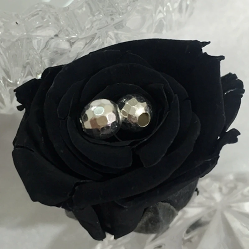 Бусины разделители для ювелирных изделий 5 мм/6 мм|loose beads|silver ballsterling silver bead spacers |