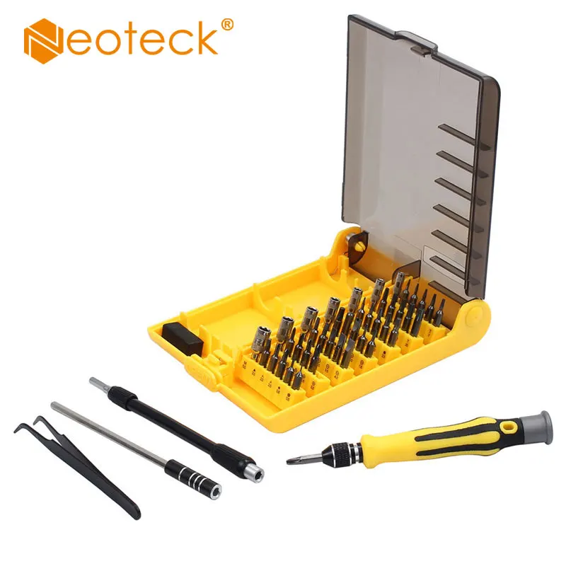 Neoteck 46 в 1 Прецизионная отвертка инструмент телефон ПК ремонтный набор Torx Набор