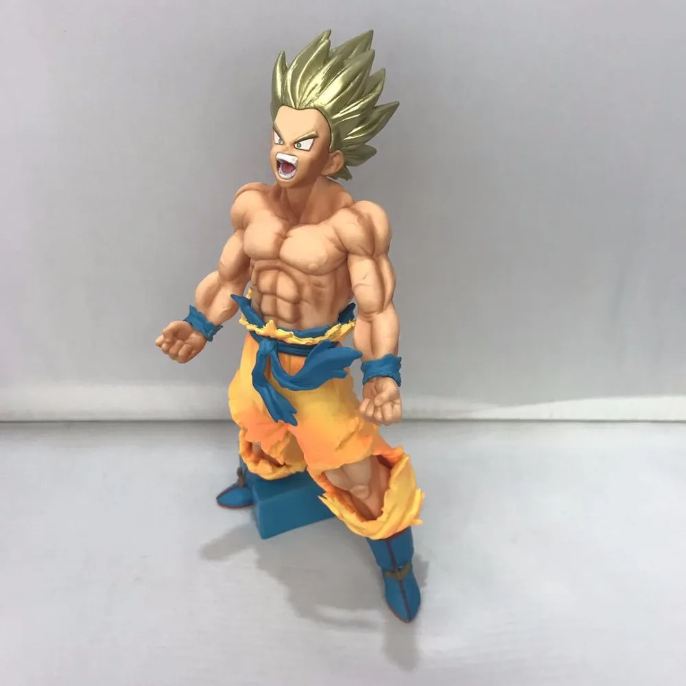 LSY фигурку Коллекционная модель куклы Супер Saiyan Kakarotto на день рождения Подарок