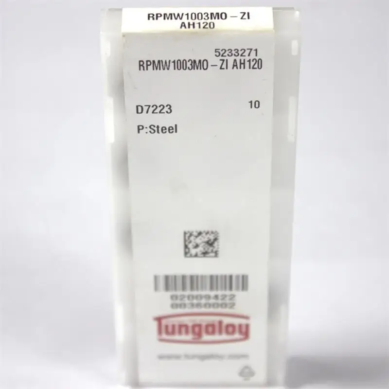 10 шт./лот RPMW1003MO ZI AH120 100% оригинальный высококачественный твердый сплав Tungaloy