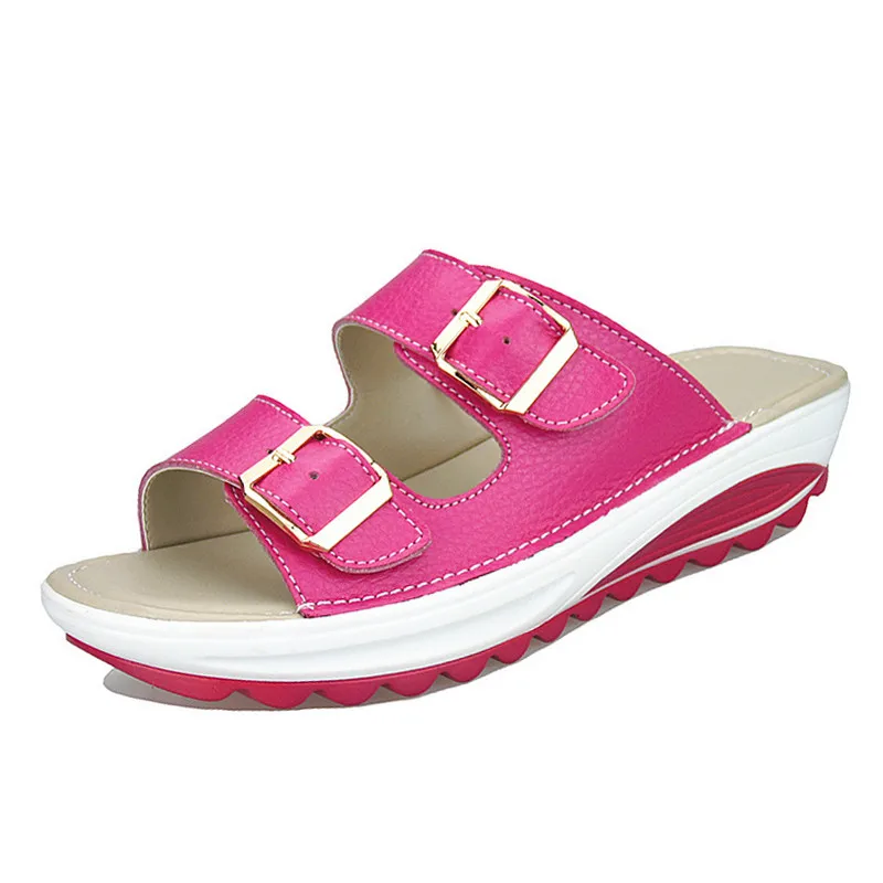Женские сандалии на танкетке ярких цветов|women sandals slippers|women sandalssummer wedges |