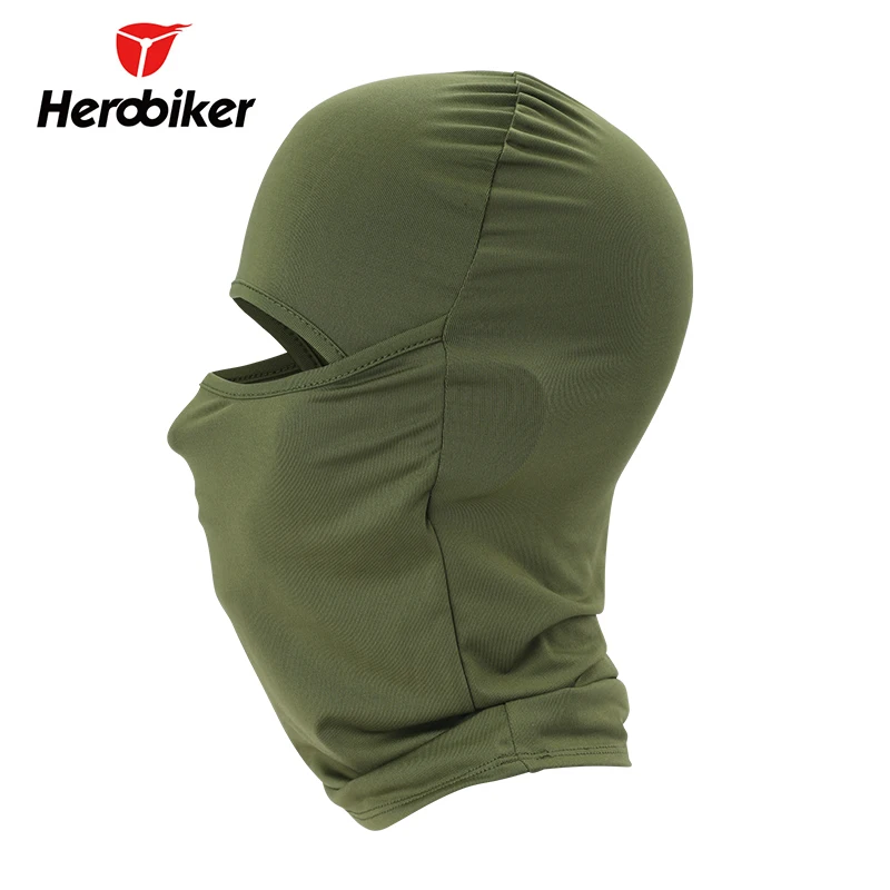 HEROBIKER летняя мотоциклетная маска для лица Балаклава Лыжная призрак череп байкер