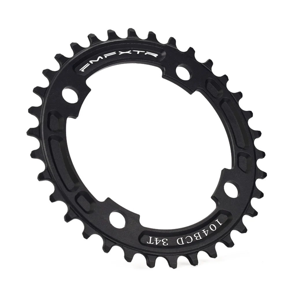 34T Black FMFXTR односкоростная система 1 узкая широкая цепь 104 BCD круглая 32T 34T 36T 38T для MTB 11s 10s 9s 1*11 коленчатая цепь - Цвет: 34T Black