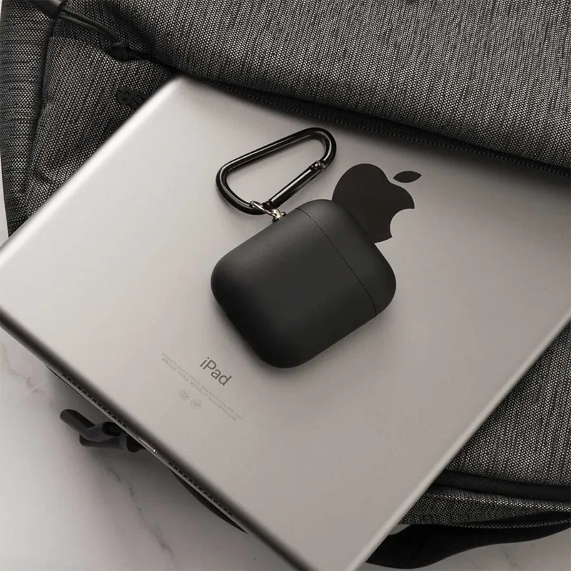 Xiaomi Youpin Apple AirPods bluetooth-гарнитура с крышкой-скраб ПУ ПК с защитой от помех портативная Моющаяся