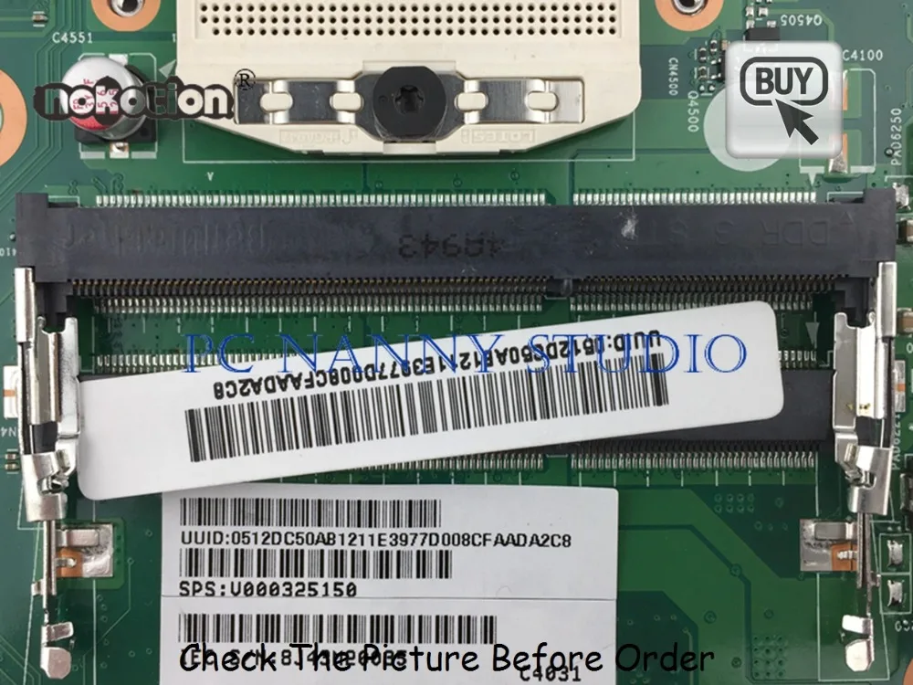 PANANNY V000325150 для Toshiba Satellite C50 A C55 материнская плата ноутбука HM86 DDR3
