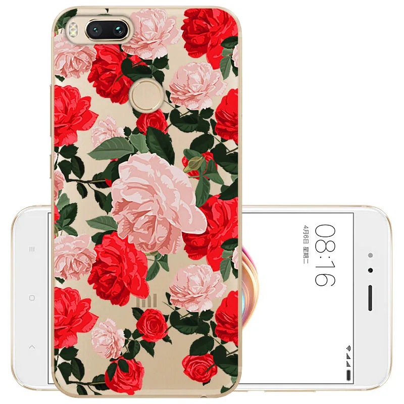 CROWNPRO чехол для Xiaomi Mi A1 мягкий силиконовый из ТПУ Для 5X Mi5X задняя крышка mi a1