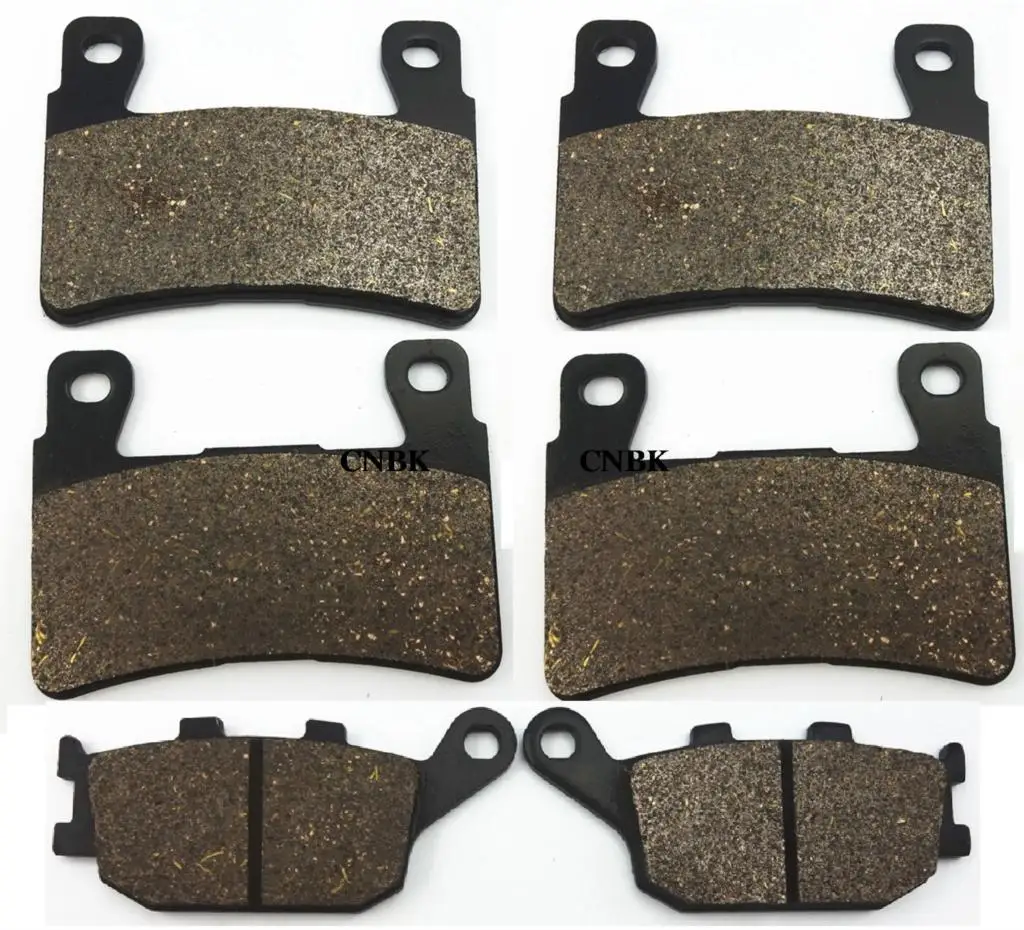 Комплект тормозных колодок F + R для HONDA 600 CBR F3 F4 F5 F6 CBR600 2004 2005 2003 2006 передняя и