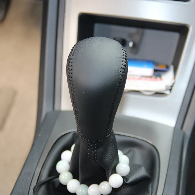 

Case ppc Genuine Leather shift knob cover For Roewe 350 MT car cover on the gear shift knob gear stick cpr pen