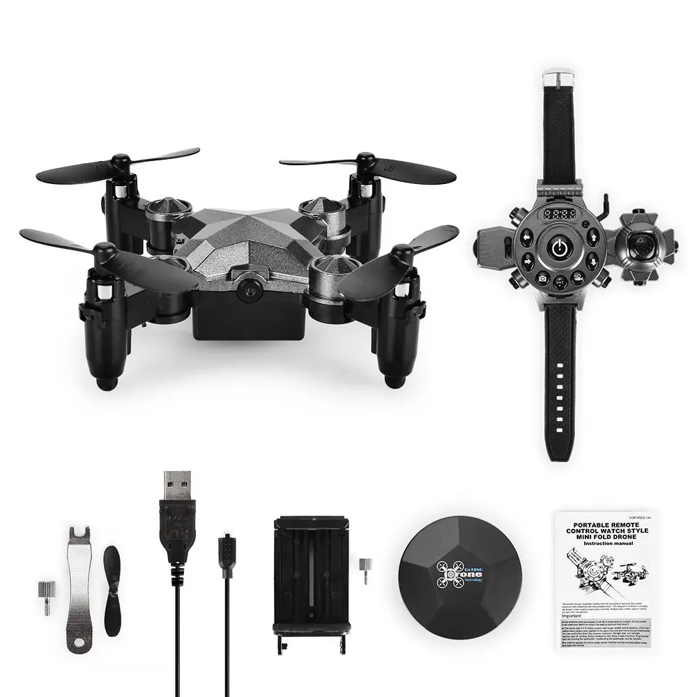 2019 Новый RC беспилотный мини складной режим Quadcopter 4 канальный гироскоп самолет с