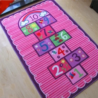 Забавные детские коврики для девочек спальни мягкий коврик ползающего ребенка