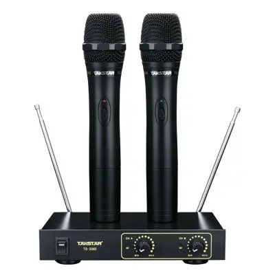 Takstar TS-3360 VHF беспроводной микрофон с 6 3 мм смешанным выходом может подключаться к