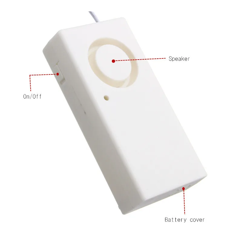 Water Leak Alarm System Water Leaking Detector 120dB Home Security Flood Alert Detection Overflow Sensor Bathroom Accessories