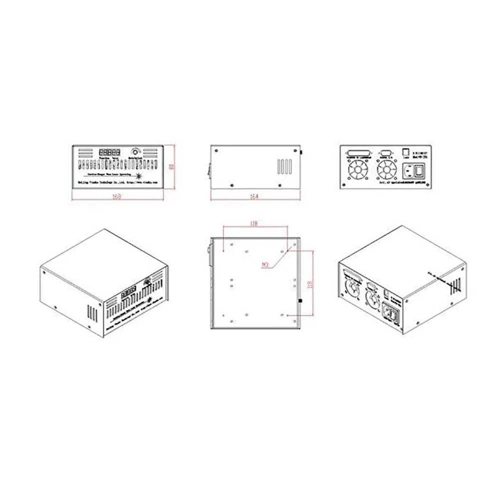 Зеленый лазерный диод нм 15 Вт промышленный высокомощный модуль для исследований