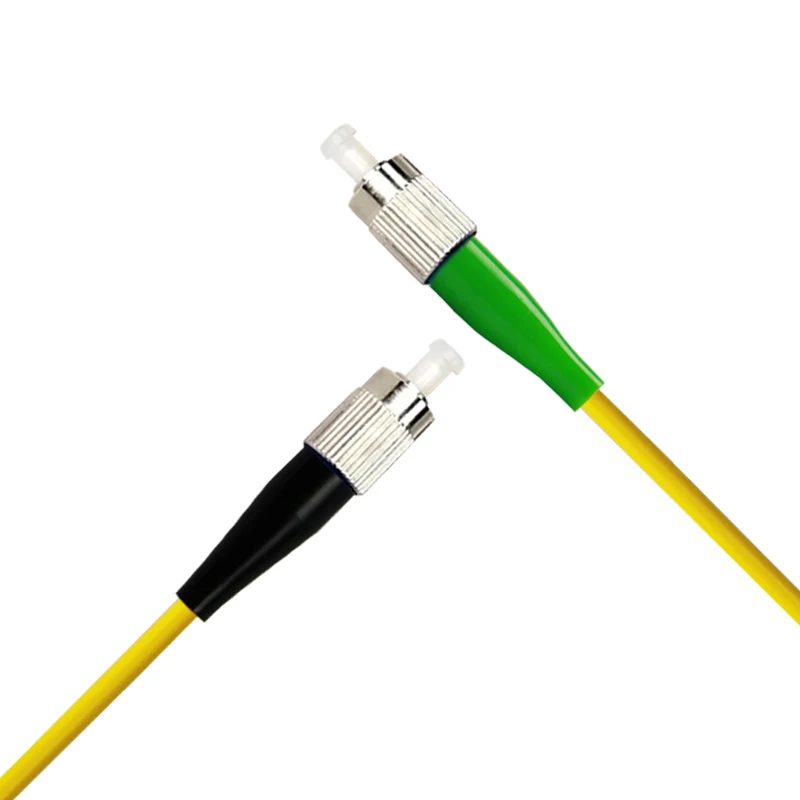 Фото FC-UPC to FC-APC 9/125 одномодовый оптоволоконный соединительный кабель 3 м, Джампер 9 микрон APC/UPC, полированный, желтая оболочка, оптоволоконный кабе... №3