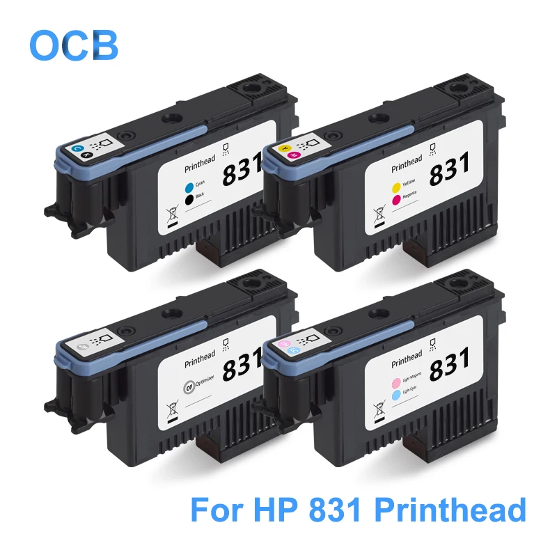 Cheap ل HP 831 اللاتكس رأس الطباعة CZ677A CZ678A CZ679A CZ680A طباعة رئيس ل HP اللاتكس 110 115 310 315 330 335 360 365 370 560 570