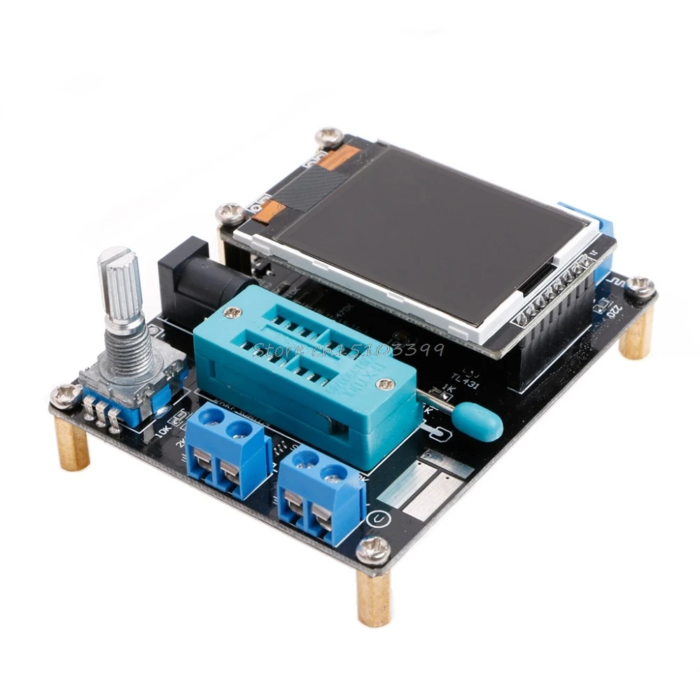 M328 DIY тестер транзисторов LCR диодный измеритель емкости ESR PWM генератор сигналов