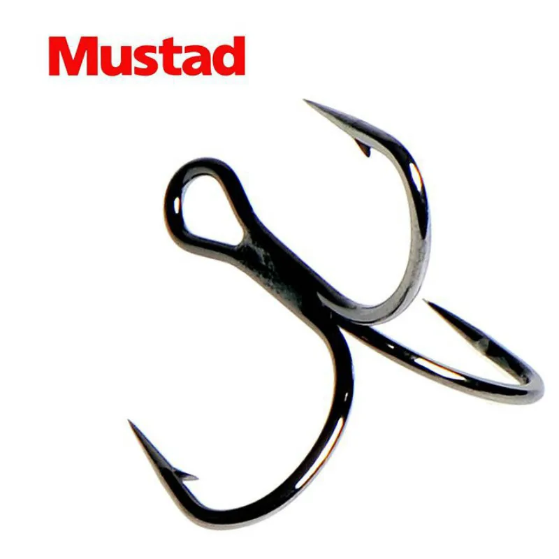 4 упаковки тройные Крючки Mustad KVD крючки обновленные из высокоуглеродистой стали