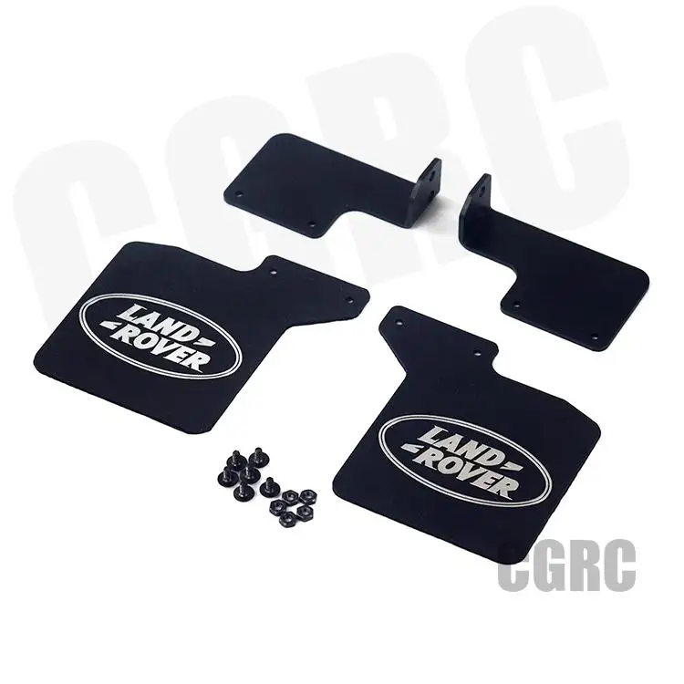 2pcs Rubber Rear Fender Mud Flaps For 1/10 Rc Crawler Land Rover Defender Traxxas Trx-4 Trx4 | Игрушки и хобби