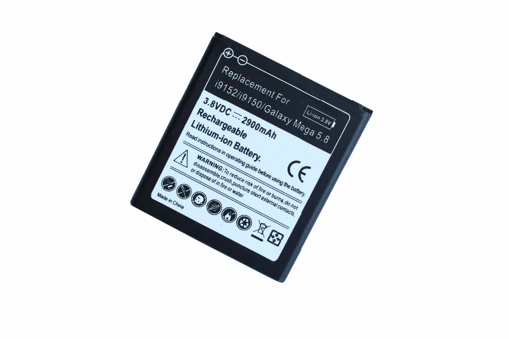 Сменный литийионный аккумулятор B650AC/E B600BE/C 2900 мА · ч для Samsung Galaxy Mega 5 8 I9150 I9152 I9508 I959