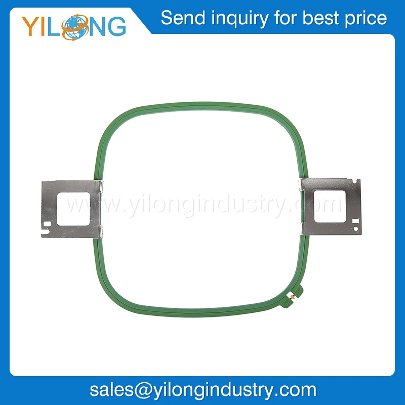 

High Quality Tajima GREEN Hoops 300X300mm Square shape Total Length 495mm TAJIMA tubular frame TAJIMA tubular hoop