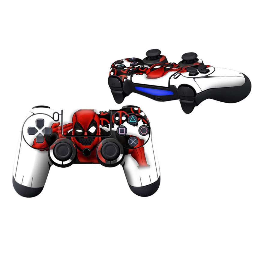 Защитные наклейки на Контроллер Sony Playstation 4 с полным покрытием для защиты от