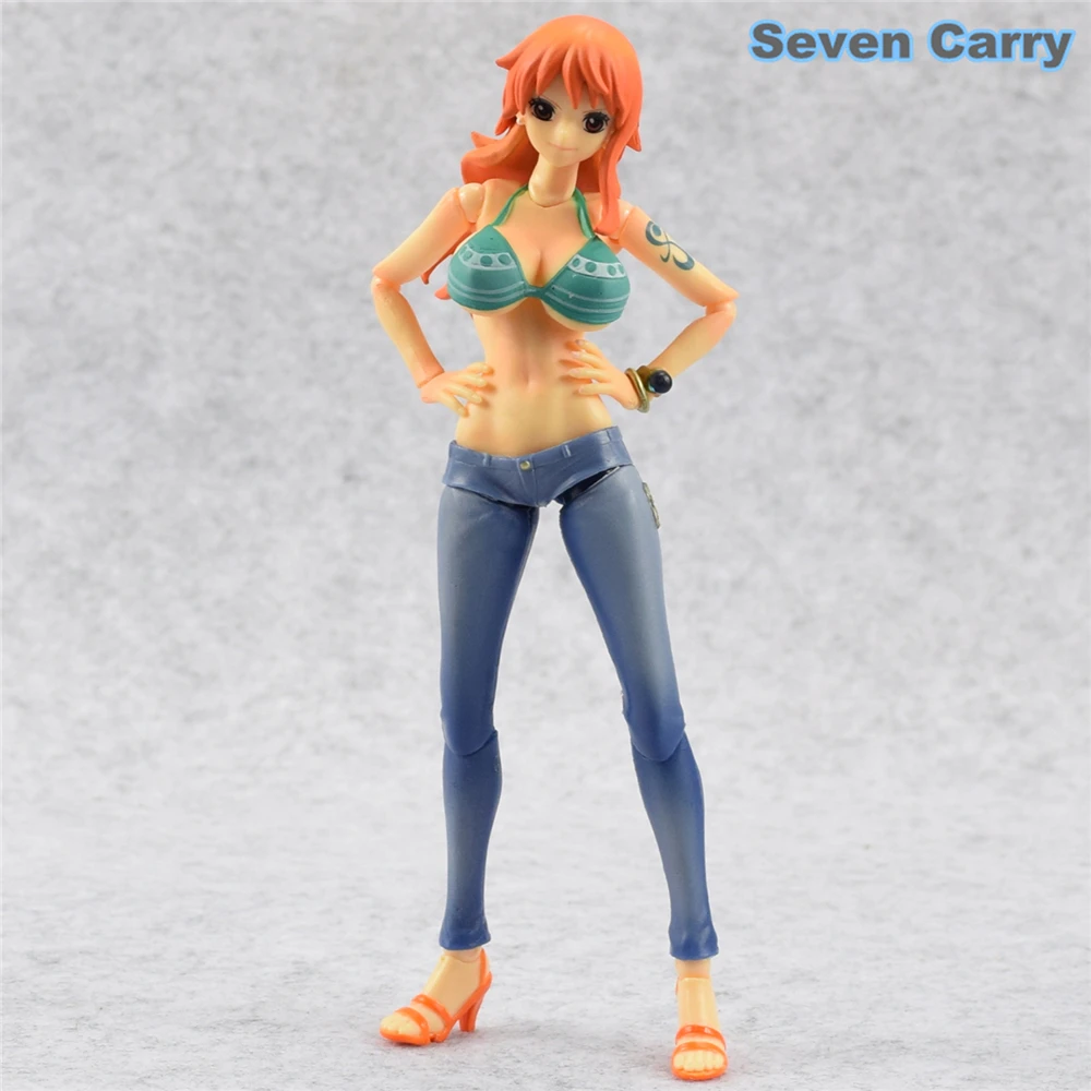 MegaHouse переменная действия героев Одна деталь Nami ПВХ фигурку Коллекционная